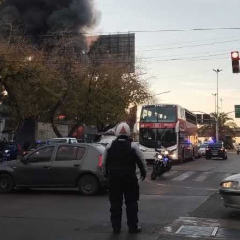 Grave incendio en Ciudad