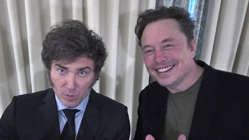 Milei se reencuentra con Musk