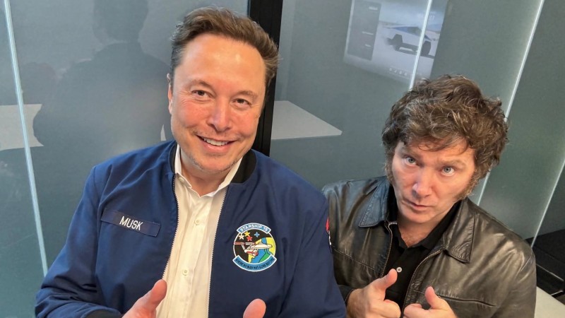 El furioso respaldo de Milei a Elon Musk