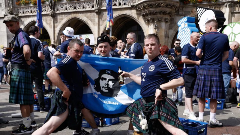 Escocia, al ritmo de Maradona