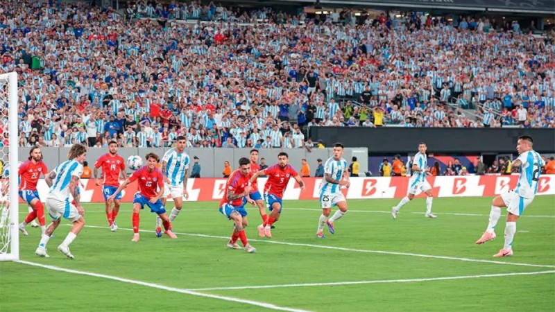 Conmebol revel los audios del VAR en el gol de la Seleccin