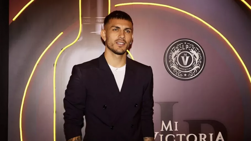 Leandro Paredes y otro vinito