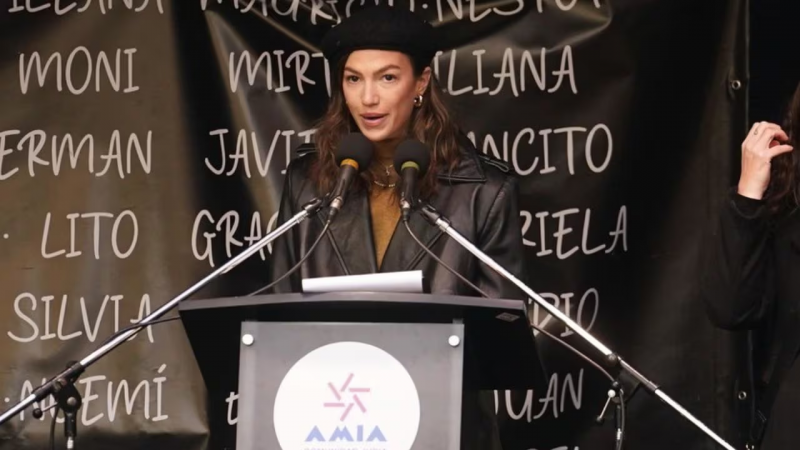 Stefi Roitman emocion a todos con su discurso