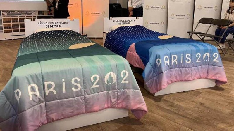 Las camas "anti-sexo" del Paris 2024