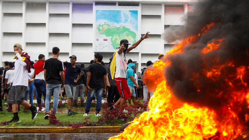 Venezuela, en llamas