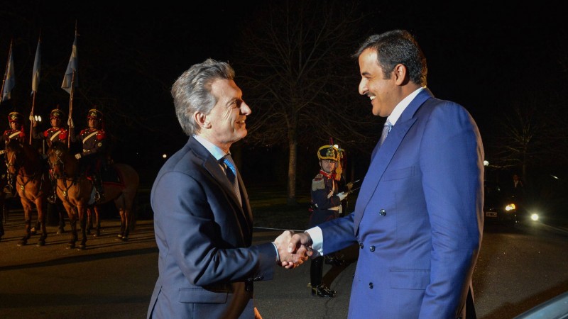 La revelacin de Macri sobre el Emir de Qatar