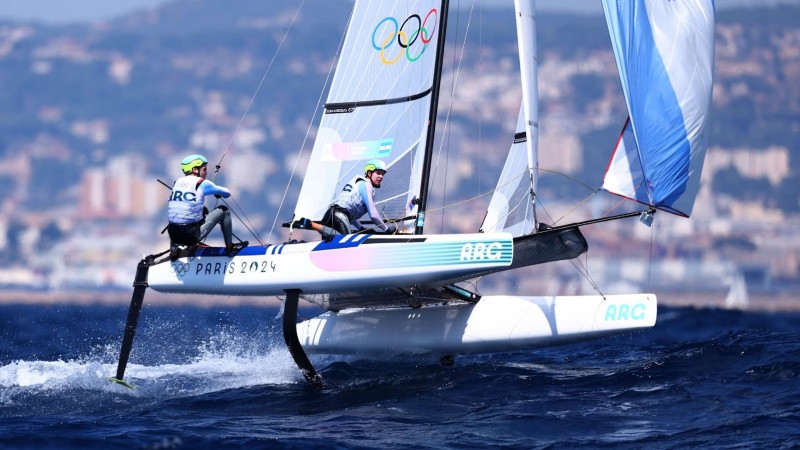 Otra medalla para Argentina: Plata en Vela!