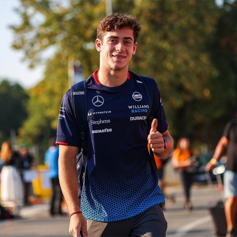 Franco Colapinto causa furor en Monza