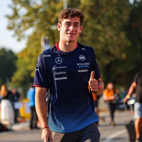 Franco Colapinto causa furor en Monza