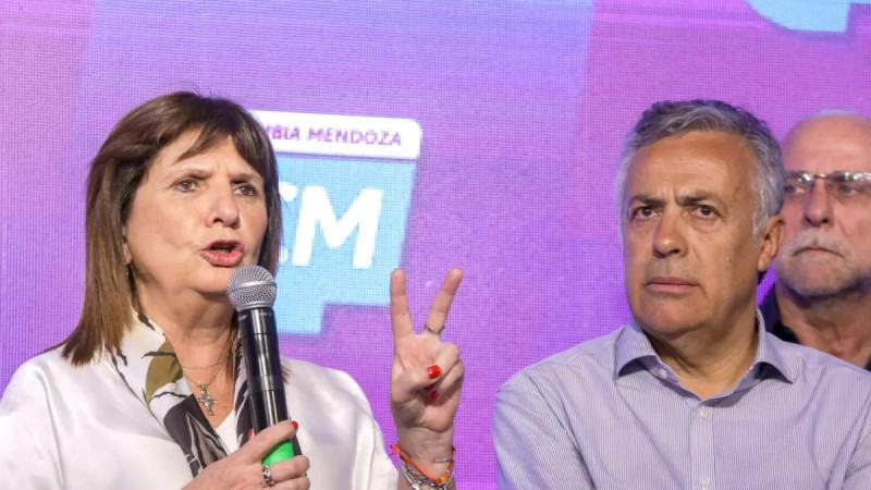 Bullrich se la juega por Cornejo