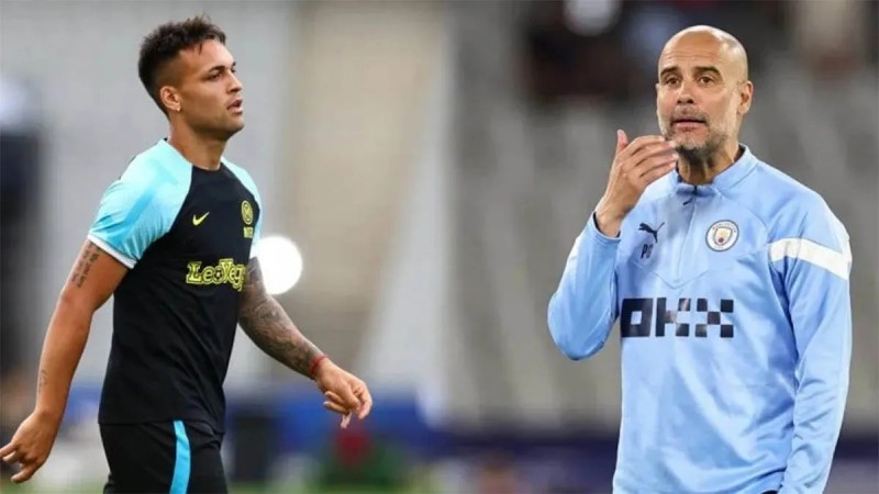 Guardiola pone en carrera a Lautaro