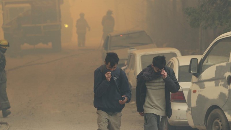 Un detenido por el incendio en Capilla del Monte