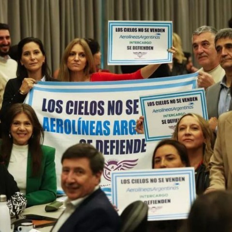 Diputados debate la privatización de Aerolíneas Argentinas
