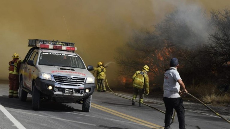 Continúan los incendios 