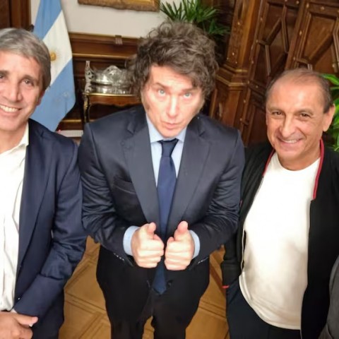 Así fue la cumbre Milei - Ramón Díaz