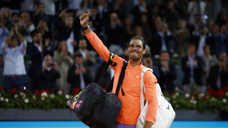 Nadal le dice adis al tenis