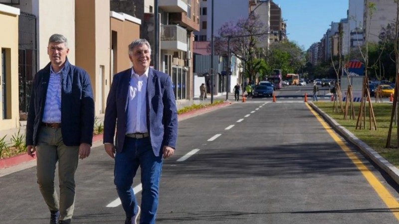 Se habilit el ensanche de la avenida Maip