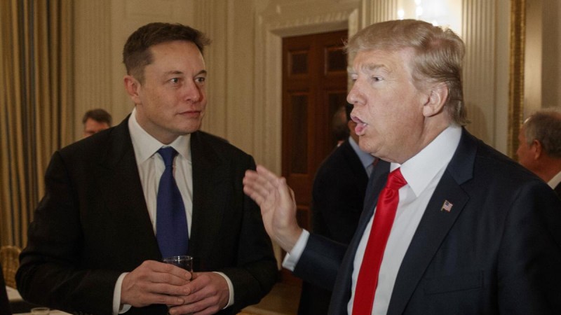 Trump elogo a Elon Musk: "Hemos pasado la noche juntos"