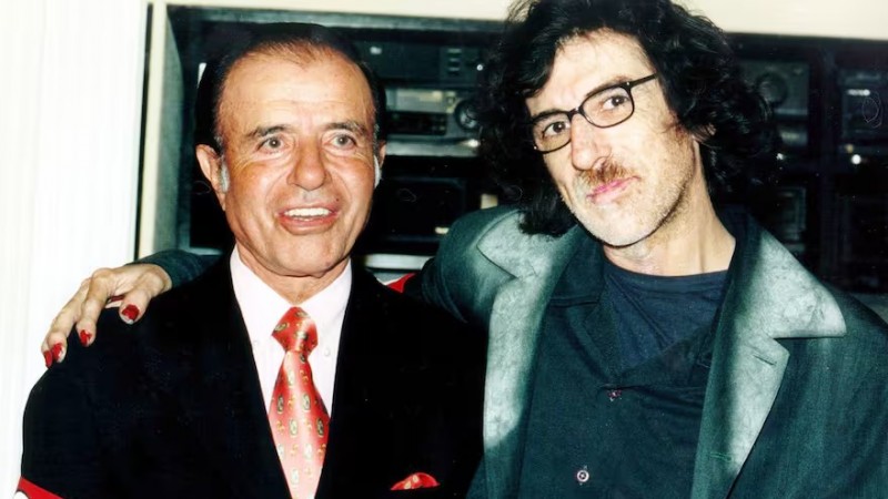 Charly Garca con Menem: cmo fue su increble reunin en Olivos