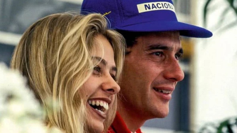 Adriane Galisteu en el funeral de Ayrton Senna: las fotos