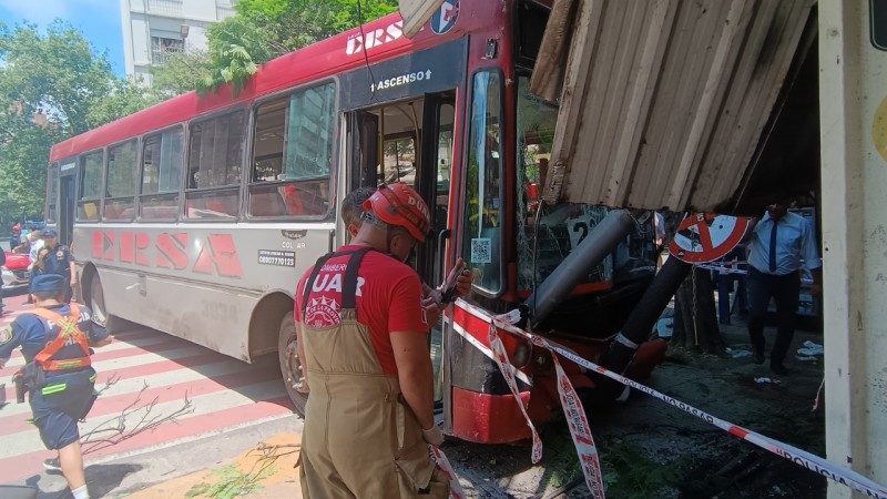 Otro impactante accidente en la Chacabuco