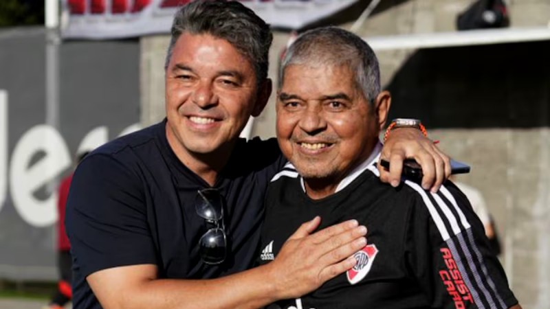 Muri el padre de Marcelo Gallardo