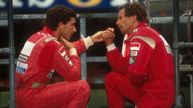 Gerhard Berger: as fue el accidente en el mismo lugar que muri Ayrton Senna