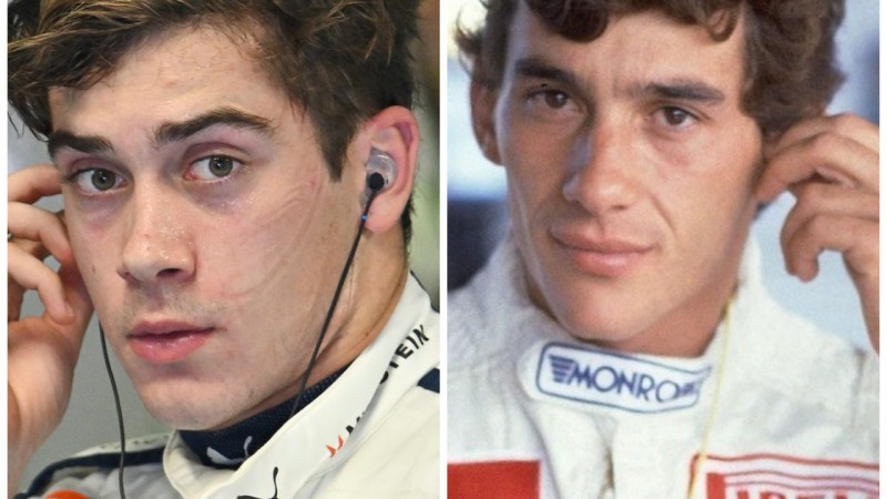 Ayrton Senna reencarn en Franco Colapinto?: las fotos del parecido 