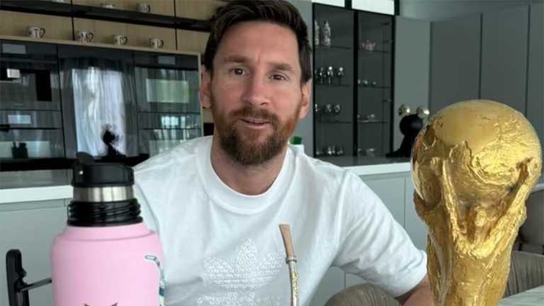 ¡Messi se hace viral!