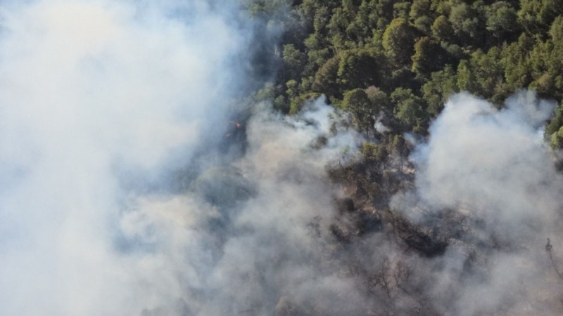 Bariloche bajo fuego pero no artificiales