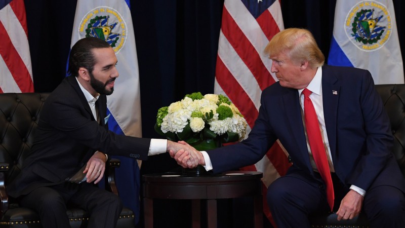 Donald Trump y una reunin clave con Nayib Bukele: de qu hablaron