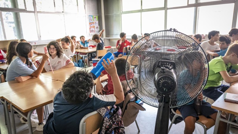 Regreso a clases en plena ola de calor: cmo prepararse?