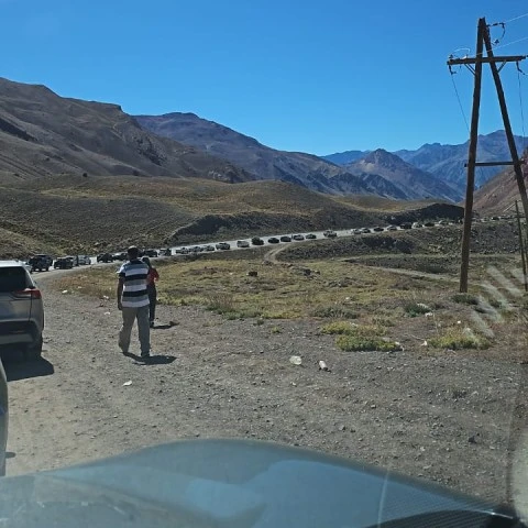 Largas demoras en el Paso a Chile luego del finde largo