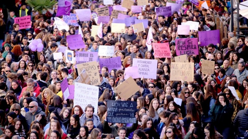 Manifestacin del 8M por el Da de la Mujer