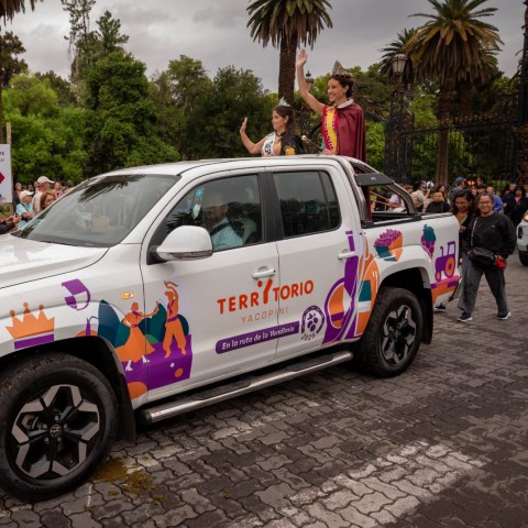 Territorio Yacopini participó de la Vendimia y presentó el nuevo BAIC