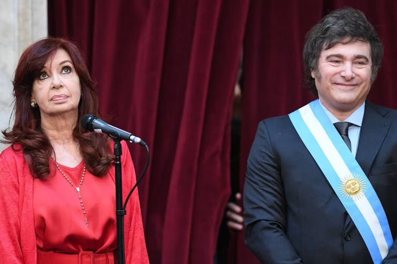 La frase de Milei por la condena a Cristina