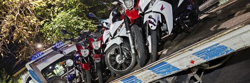 Caravana de motos y detenidos en el Acceso Norte: el video viral de la semana