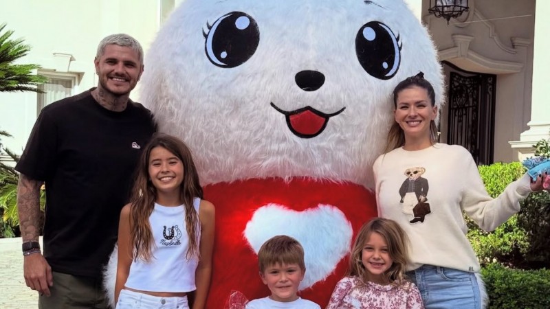 "Papá luchón": se reveló cómo es la relación entre Mauro Icardi y las hijas de la China Suárez