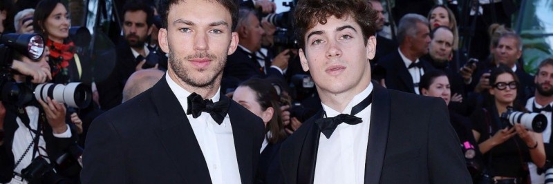 Ponete un traje: Franco Colapinto y su compañero Pierre Gasly participaron del Festival de Cine de Cannes