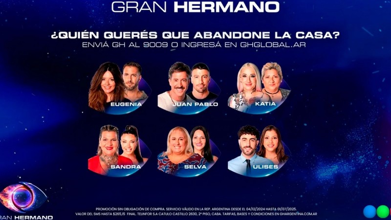 Quin se va de Gran Hermano el prximo domingo 1 de junio, segn la encuesta que no falla