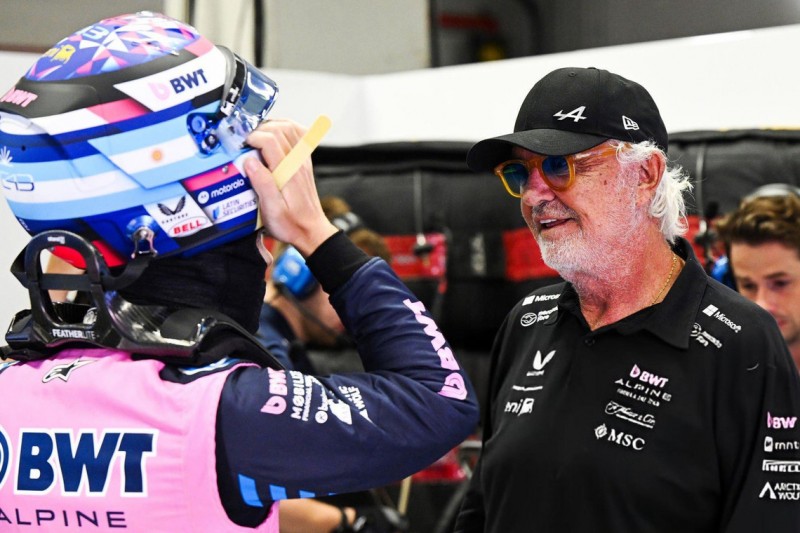 Flavio Briatore bancó a Franco Colapinto depués de quedar último con el peor tiempo
