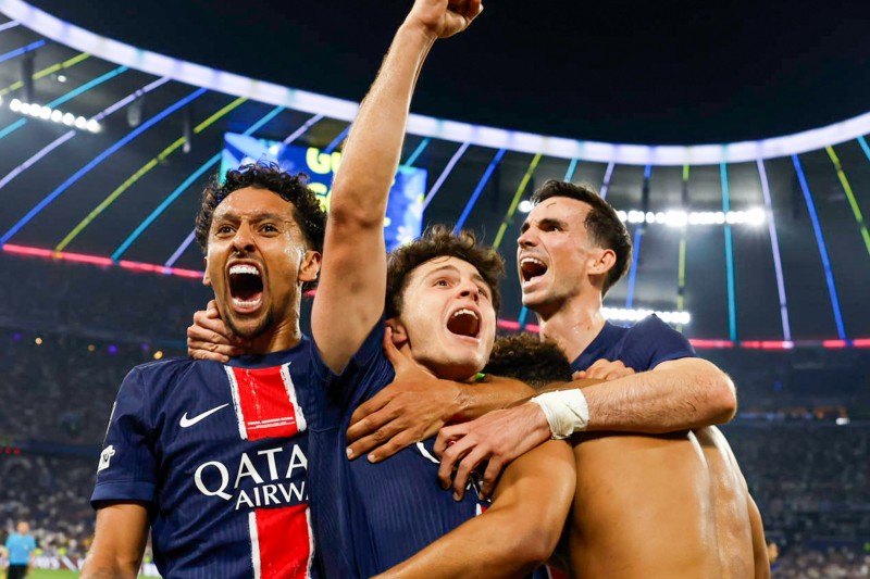 ¡Champions francesa con una histórica goleada!