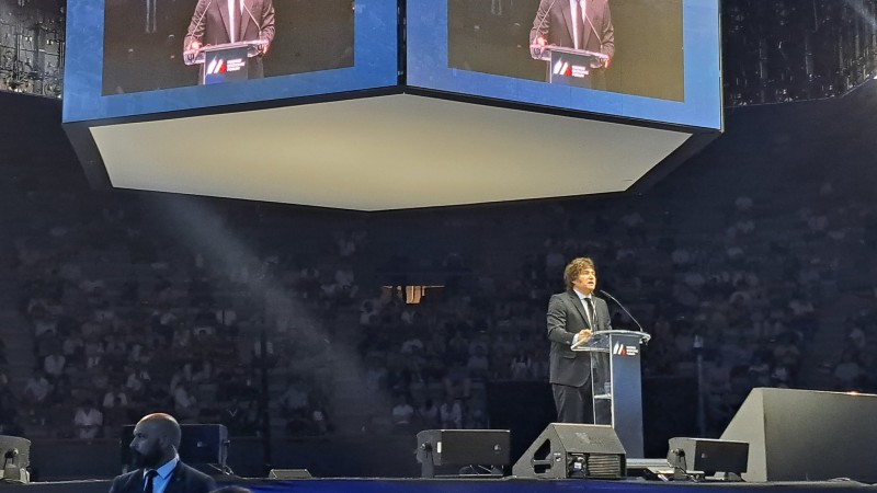 "Muerte al socialismo": as cerr Javier Milei el Madrid Economic Forum