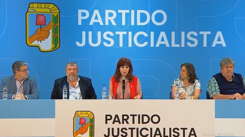 El plan de accin del Partido Justicialista para respaldar a CFK tras su condena