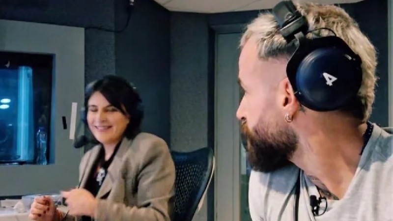 Lola del Carril est en pareja?: fue piropeada por Marc Crosas en Dazn en vivo