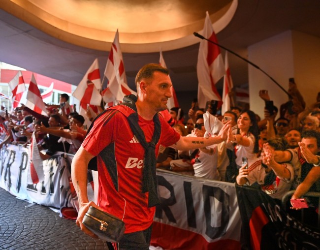 Los hinchas de River se hacen sentir en Seattle