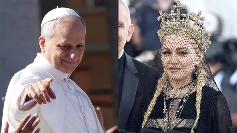 Madonna sería prima lejana del Papa León XIV según un estudio genealógico