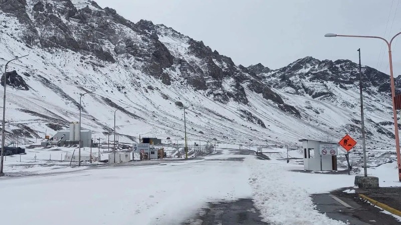El Paso a Chile, nuevamente cerrado por nevadas: cundo vuelve a abrir