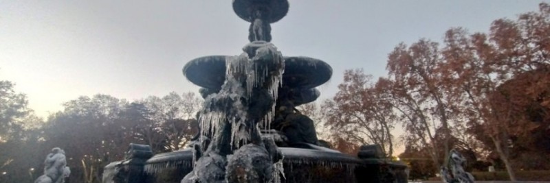Mendoza registró las temperaturas más bajas del país