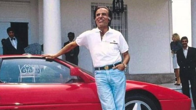 La Ferrari de Menem: el auto que aceler una polmica institucional